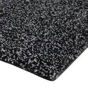 TAPETE ABSORVENTE 50 CM X 80 CM WIPE UP - PRETO/CINZA - Foto 4