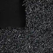 TAPETE ABSORVENTE 50 CM X 80 CM WIPE UP - PRETO/CINZA - Foto 6