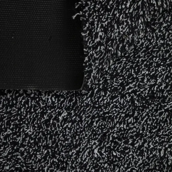 TAPETE ABSORVENTE 50 CM X 80 CM WIPE UP - PRETO/CINZA - Foto 6