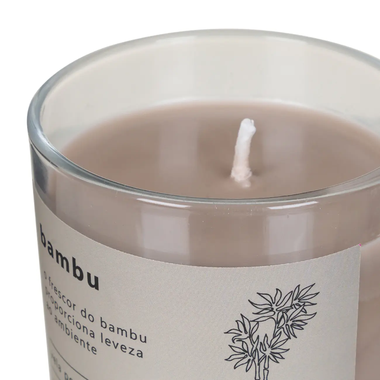 VELA PERFUMADA POTE BAMBU NATURALS - CAMELO/PINUS NATURAL - Foto 4