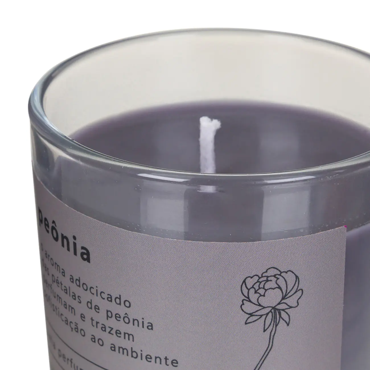 VELA PERFUMADA POTE PEÔNIA NATURALS - ARGILA/PINUS NATURAL - Foto 4