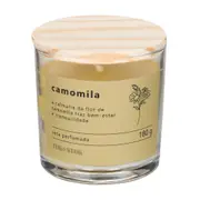 VELA PERFUMADA POTE CAMOMILA NATURALS - LATTE/PINUS NATURAL - Foto 1