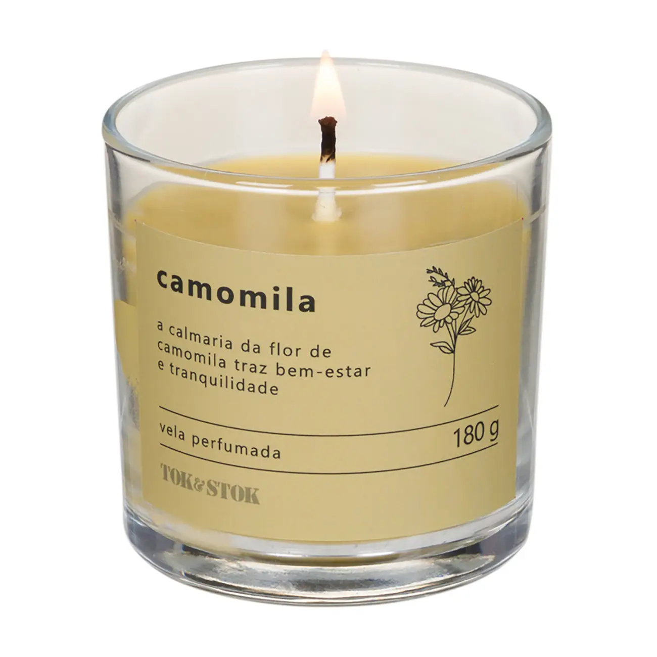 VELA PERFUMADA POTE CAMOMILA NATURALS - LATTE/PINUS NATURAL - Foto 2