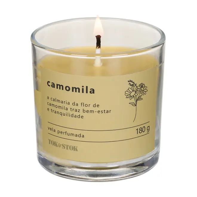 VELA PERFUMADA POTE CAMOMILA NATURALS - LATTE/PINUS NATURAL - Foto 2