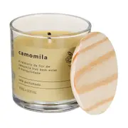 VELA PERFUMADA POTE CAMOMILA NATURALS - LATTE/PINUS NATURAL - Foto 3