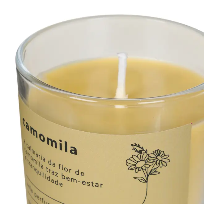 VELA PERFUMADA POTE CAMOMILA NATURALS - LATTE/PINUS NATURAL - Foto 4