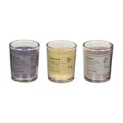 KIT VELA PERFUMADA POTE COM 3 NATURALS - MULTICOR - Foto 1
