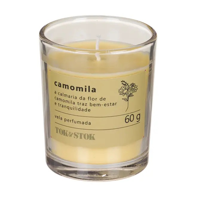 KIT VELA PERFUMADA POTE COM 3 NATURALS - MULTICOR - Foto 4