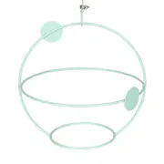 SUPORTE PARA VASO CACHEPÔ DE TETO JELLY - SORBET DE MENTA - Foto 2
