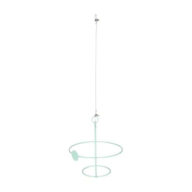 SUPORTE PARA VASO CACHEPÔ DE TETO JELLY - SORBET DE MENTA - Foto 4