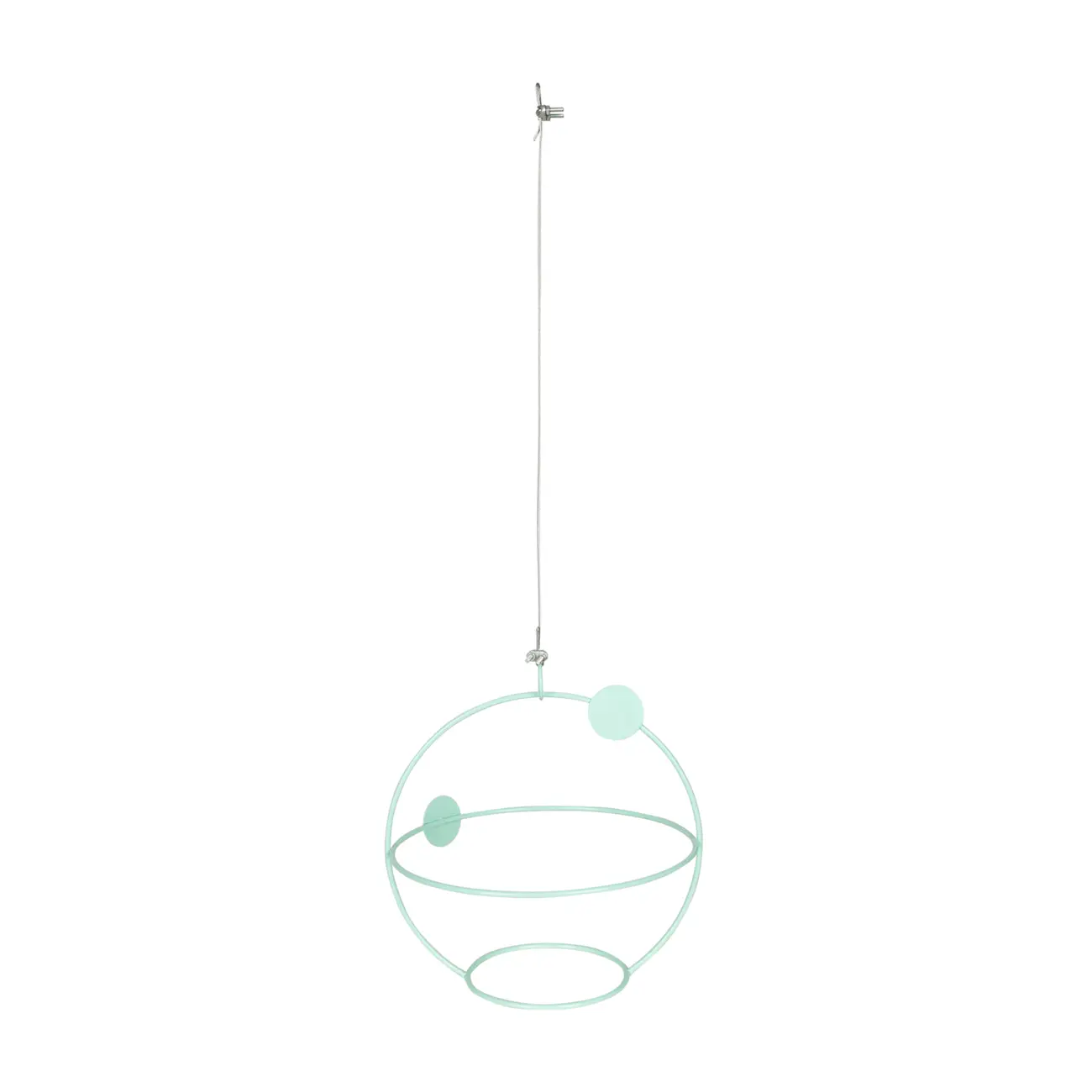 SUPORTE PARA VASO CACHEPÔ DE TETO JELLY - SORBET DE MENTA - Foto 5