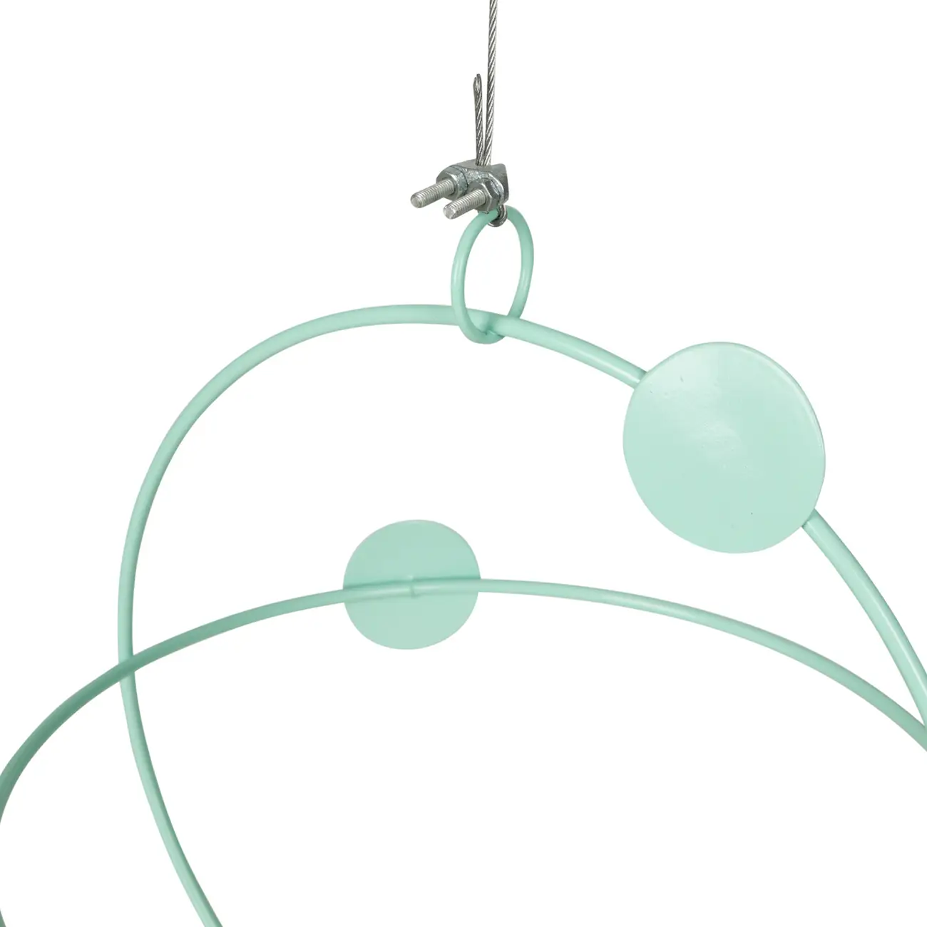 SUPORTE PARA VASO CACHEPÔ DE TETO JELLY - SORBET DE MENTA - Foto 6
