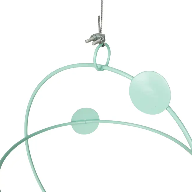 SUPORTE PARA VASO CACHEPÔ DE TETO JELLY - SORBET DE MENTA - Foto 6