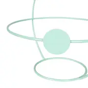 SUPORTE PARA VASO CACHEPÔ DE TETO JELLY - SORBET DE MENTA - Foto 8