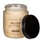 VELA PERFUMADA POTE MUSK ESSENCIALS - CAMELO/PRETO - Foto 3