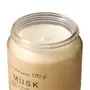 VELA PERFUMADA POTE MUSK ESSENCIALS - CAMELO/PRETO - Foto 4