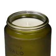 VELA PERFUMADA POTE SÂNDALO ESSENCIALS - MUSGO/PRETO - Foto 4