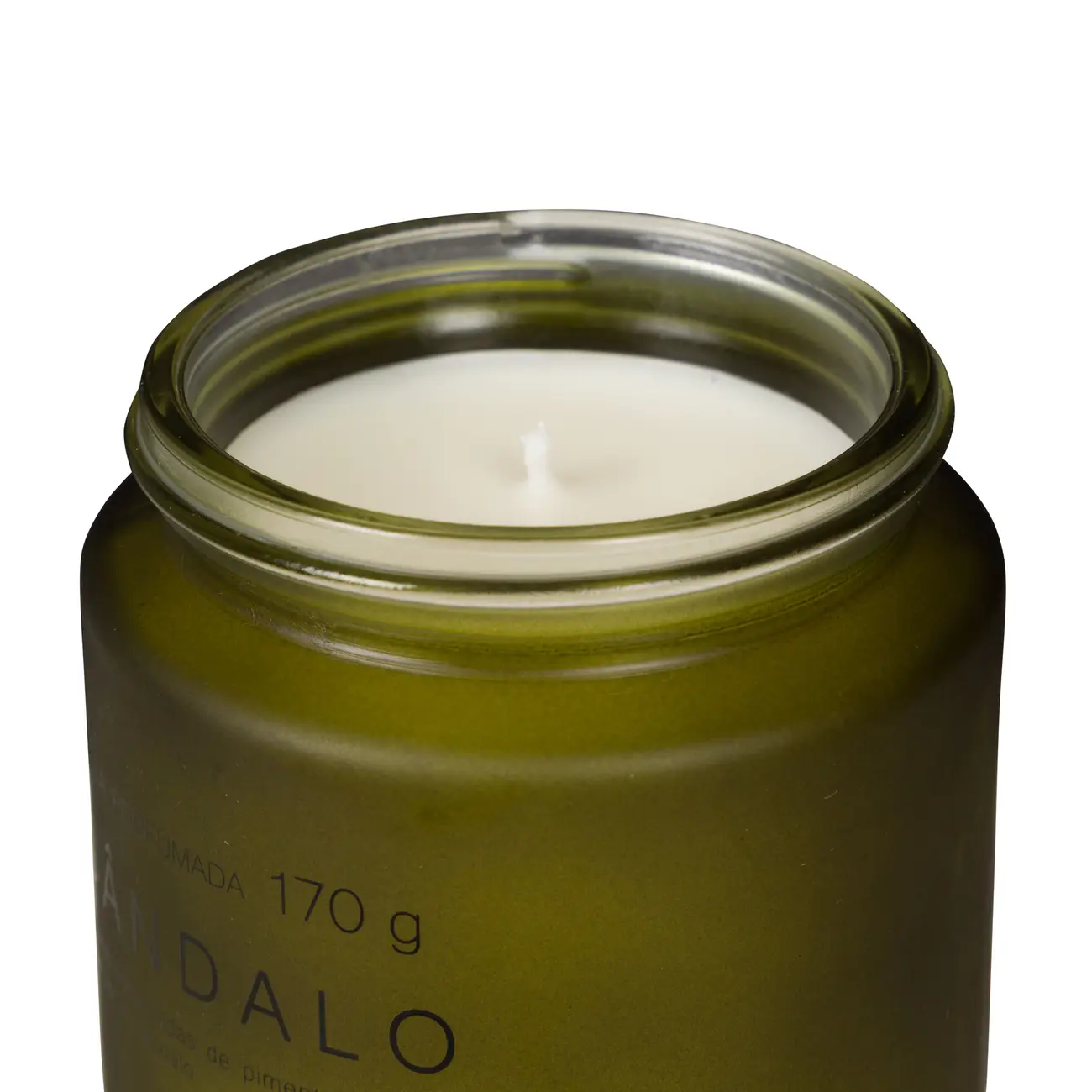 VELA PERFUMADA POTE SÂNDALO ESSENCIALS - MUSGO/PRETO - Foto 4