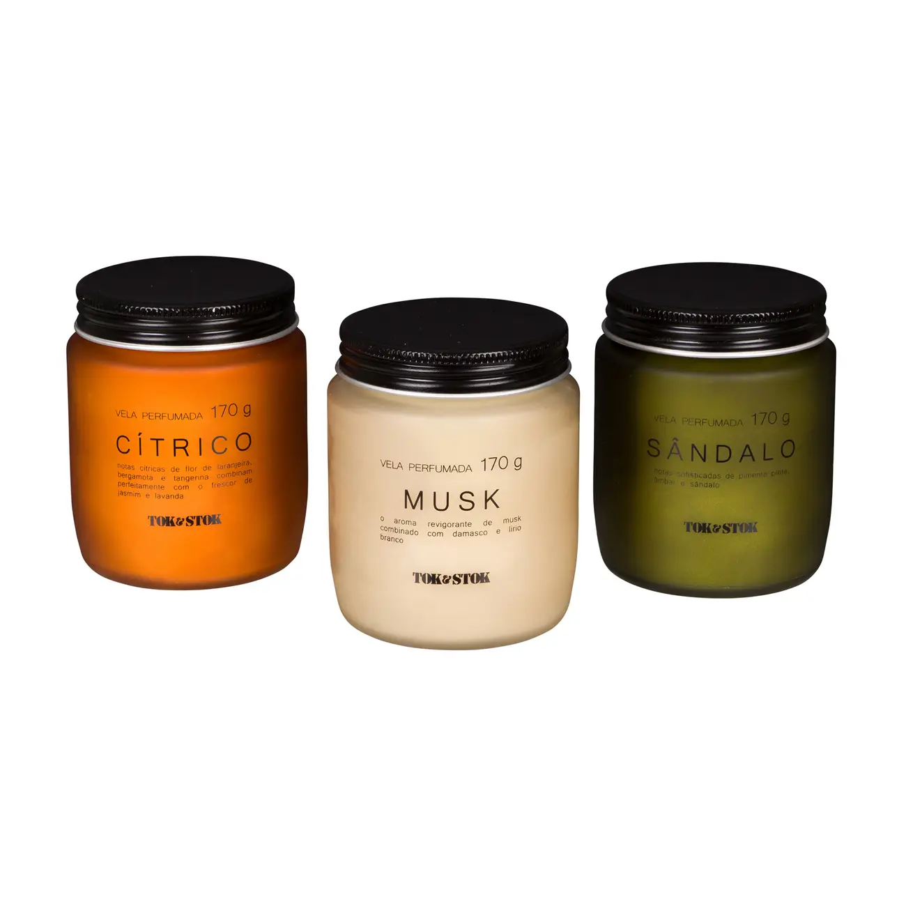 VELA PERFUMADA POTE SÂNDALO ESSENCIALS - MUSGO/PRETO - Foto 5
