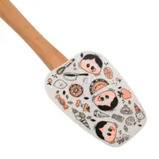COLHER MULTIIUSO 30 CM AVENTURAS NA COZINHA - FAIA/BRANCO - Foto 3