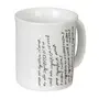 CANECA 350 ML LIVRO EM LOUÇAS - BRANCO/PRETO - Foto 3