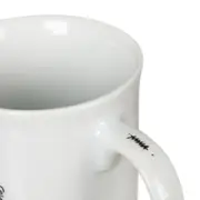 CANECA 350 ML LIVRO EM LOUÇAS - BRANCO/PRETO - Foto 8
