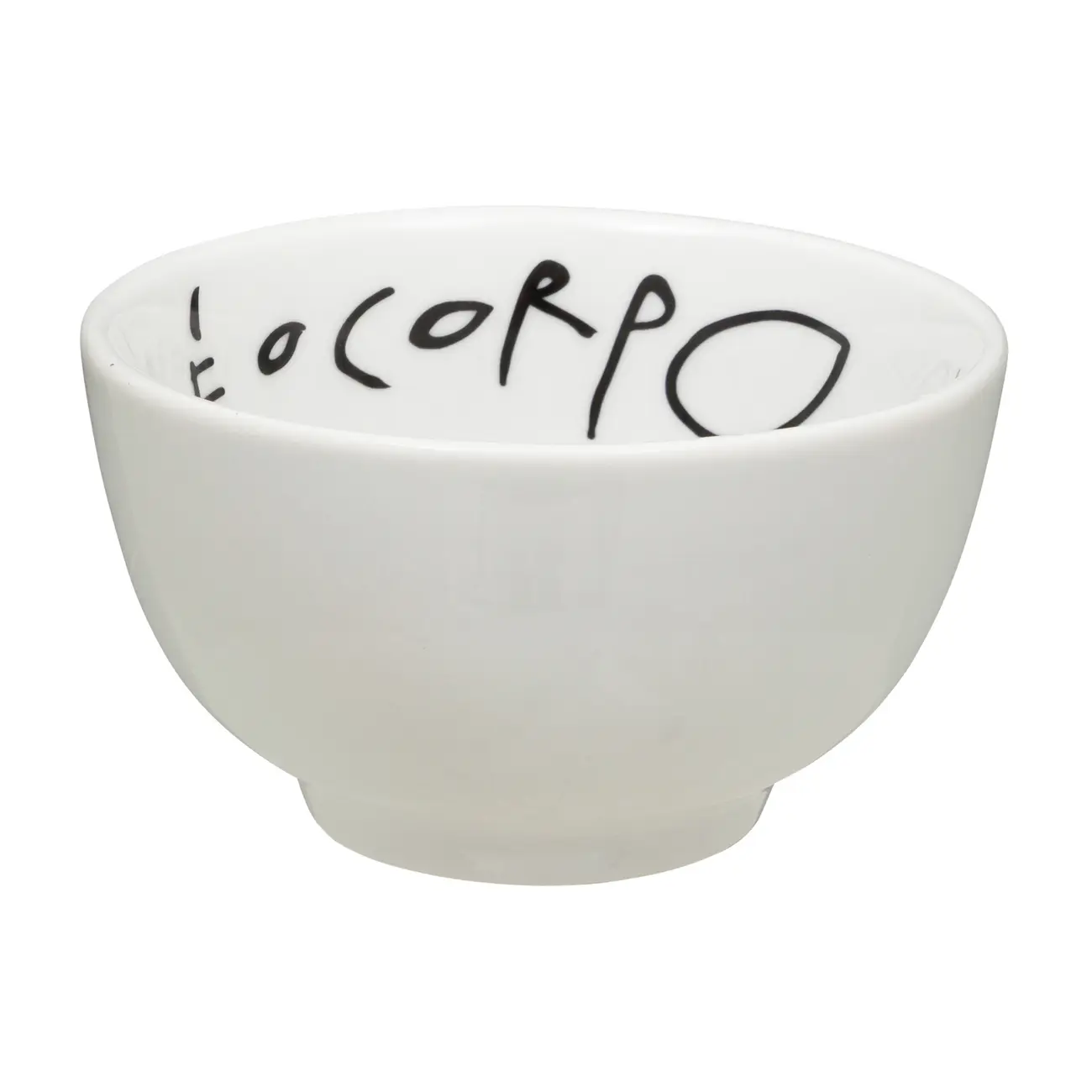TIGELA 13 CM LIVRO EM LOUÇAS - BRANCO/PRETO - Foto 3