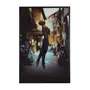 QUADRO 80 CM X 1,20 M UM SALTO PARA O FUTURO - RAFAEL FREIRE - PRETO/MULTICOR - Foto 1