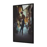 QUADRO 80 CM X 1,20 M UM SALTO PARA O FUTURO - RAFAEL FREIRE - PRETO/MULTICOR - Foto 2