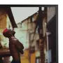 QUADRO 80 CM X 1,20 M UM SALTO PARA O FUTURO - RAFAEL FREIRE - PRETO/MULTICOR - Foto 3