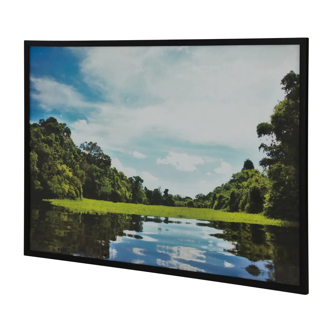 QUADRO SOBRE VIAS PACAÁS - MARCELA BONFIM - 1,20 M X 80 CM - PRETO/MULTICOR - Foto 2