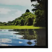 QUADRO SOBRE VIAS PACAÁS - MARCELA BONFIM - 1,20 M X 80 CM - PRETO/MULTICOR - Foto 3