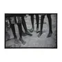 QUADRO CAMINHOS ABERTOS - JUH ALMEIDA - 1,20 M X 80 CM - PRETO/BRANCO - Foto 1