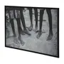 QUADRO CAMINHOS ABERTOS - JUH ALMEIDA - 1,20 M X 80 CM - PRETO/BRANCO - Foto 2