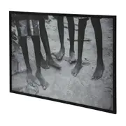 QUADRO CAMINHOS ABERTOS - JUH ALMEIDA - 1,20 M X 80 CM - PRETO/BRANCO - Foto 2