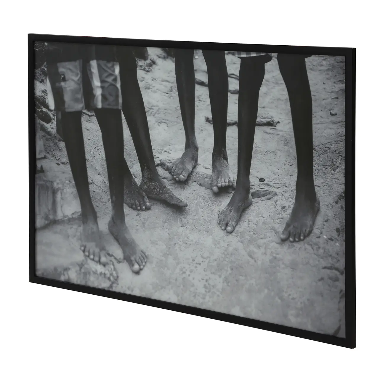 QUADRO CAMINHOS ABERTOS - JUH ALMEIDA - 1,20 M X 80 CM - PRETO/BRANCO - Foto 2