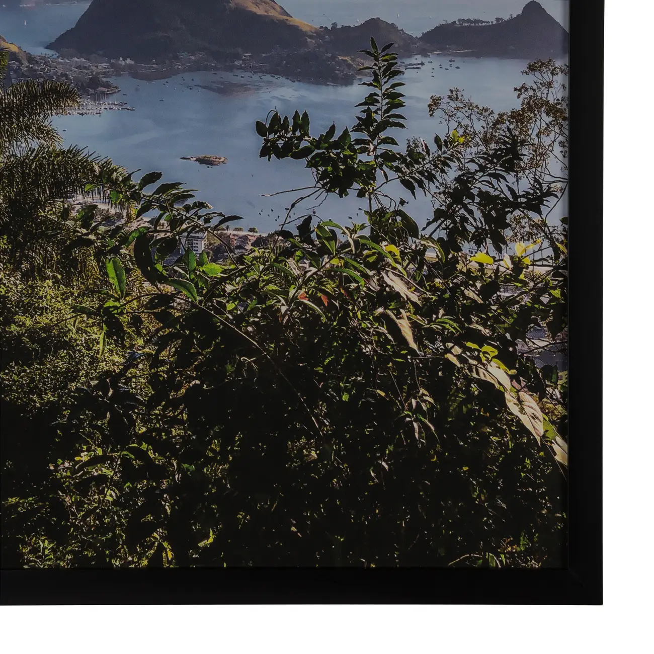QUADRO 50 CM X 80 CM PARQUE DA CIDADE - PRETO/MULTICOR - Foto 3
