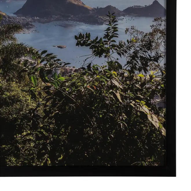 QUADRO 50 CM X 80 CM PARQUE DA CIDADE - PRETO/MULTICOR - Foto 3