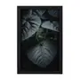 QUADRO CORAÇÃO VERDE 20 CM X 30 CM - PRETO/MULTICOR - Foto 1