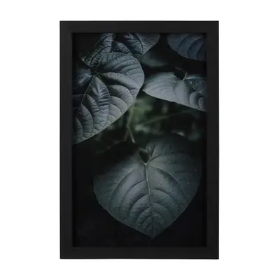 QUADRO CORAÇÃO VERDE 20 CM X 30 CM
