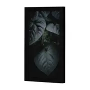 QUADRO CORAÇÃO VERDE 20 CM X 30 CM - PRETO/MULTICOR - Foto 2