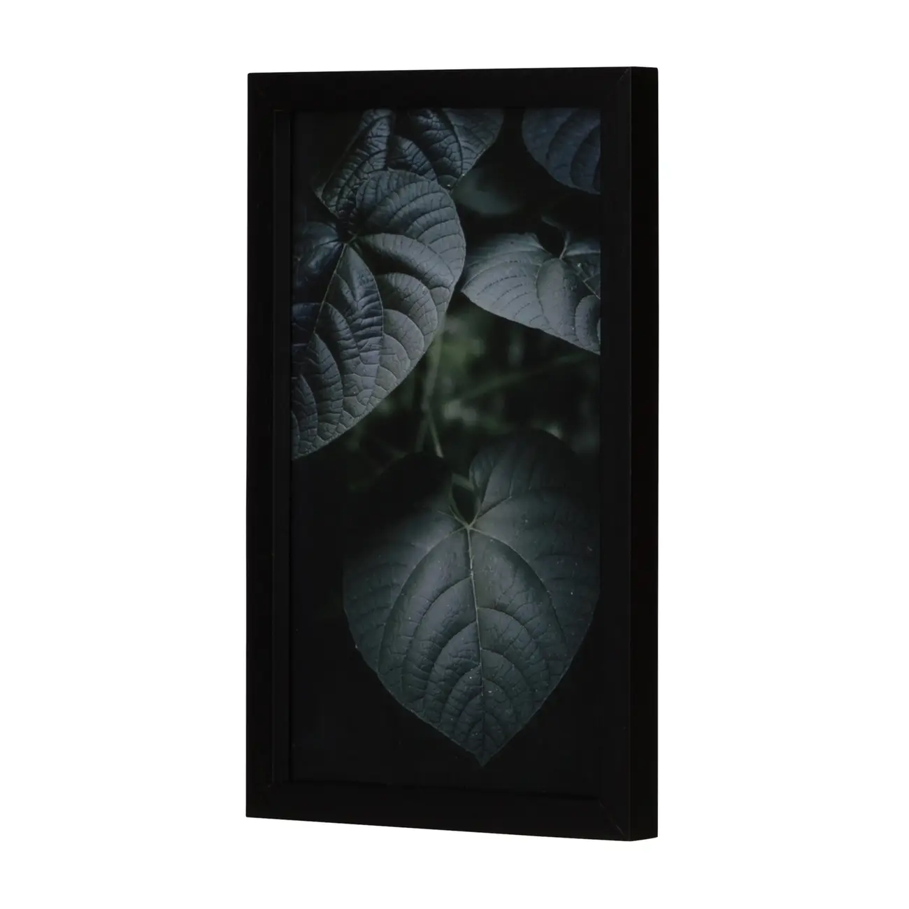 QUADRO CORAÇÃO VERDE 20 CM X 30 CM - PRETO/MULTICOR - Foto 2