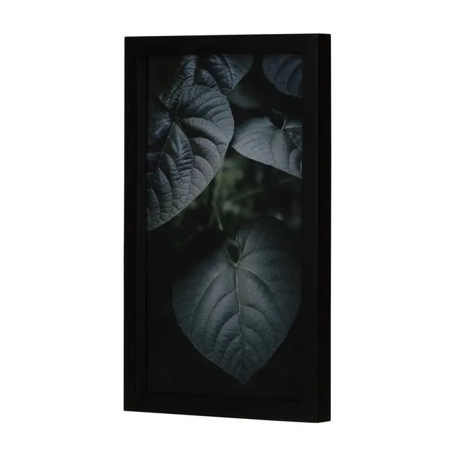 QUADRO CORAÇÃO VERDE 20 CM X 30 CM - PRETO/MULTICOR - Foto 2