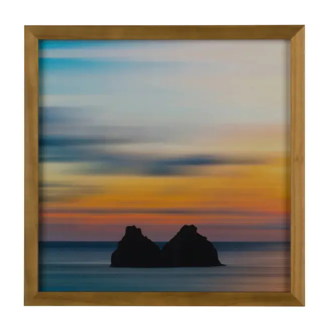 QUADRO 30 CM X 30 CM OS IRMÃOS - AMÊNDOA/MULTICOR - Foto 1