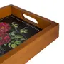 BANDEJA 43 CM X 22 CM NATUREZA BOTÂNICA - MARROM/MULTICOR - Foto 4