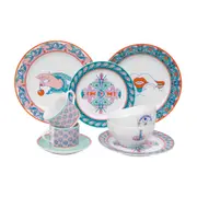 TIGELA 12 CM COZINHA ENCANTADA DA RAÍZA COSTA - BRANCO/MULTICOR - Foto 7