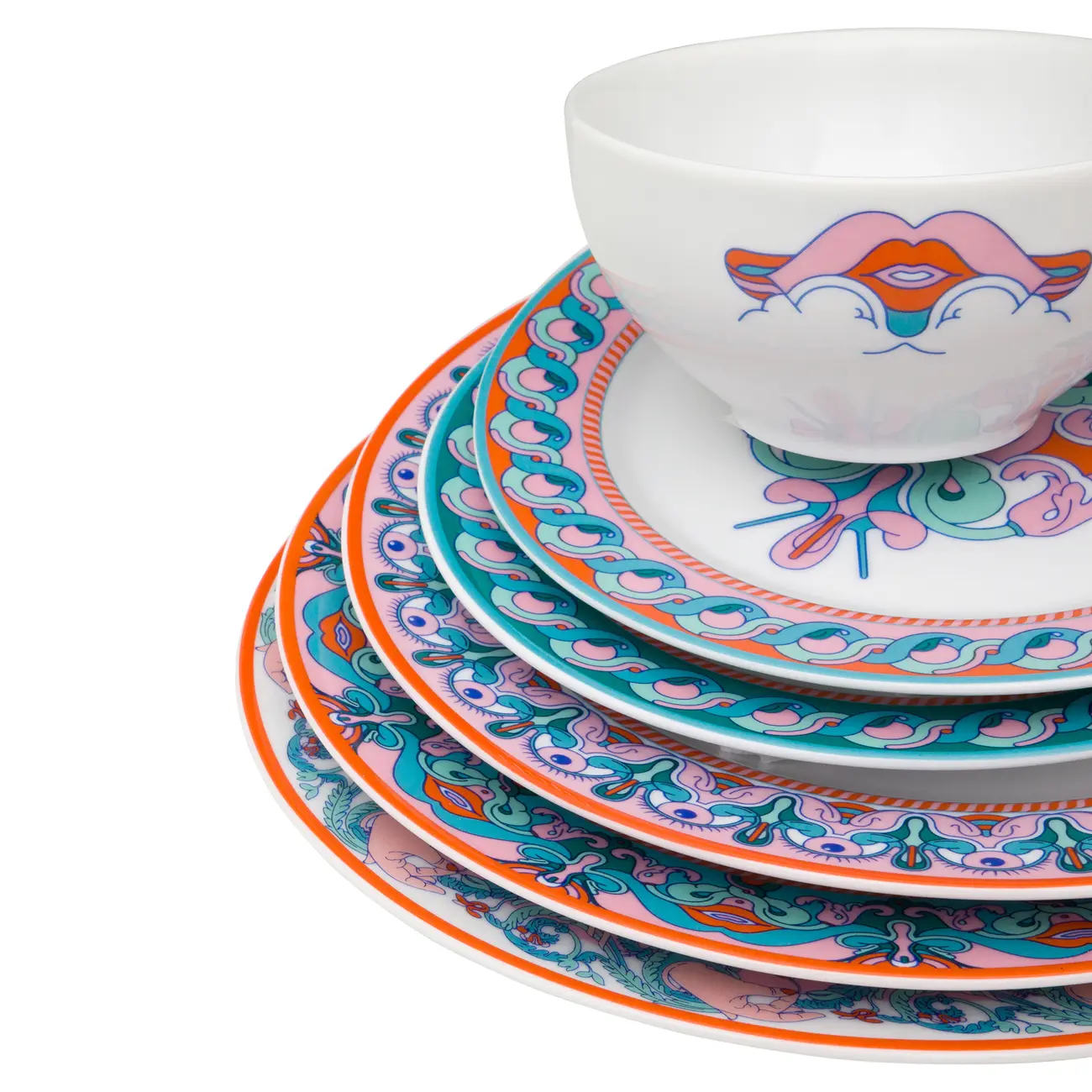 TIGELA 12 CM COZINHA ENCANTADA DA RAÍZA COSTA - BRANCO/MULTICOR - Foto 8