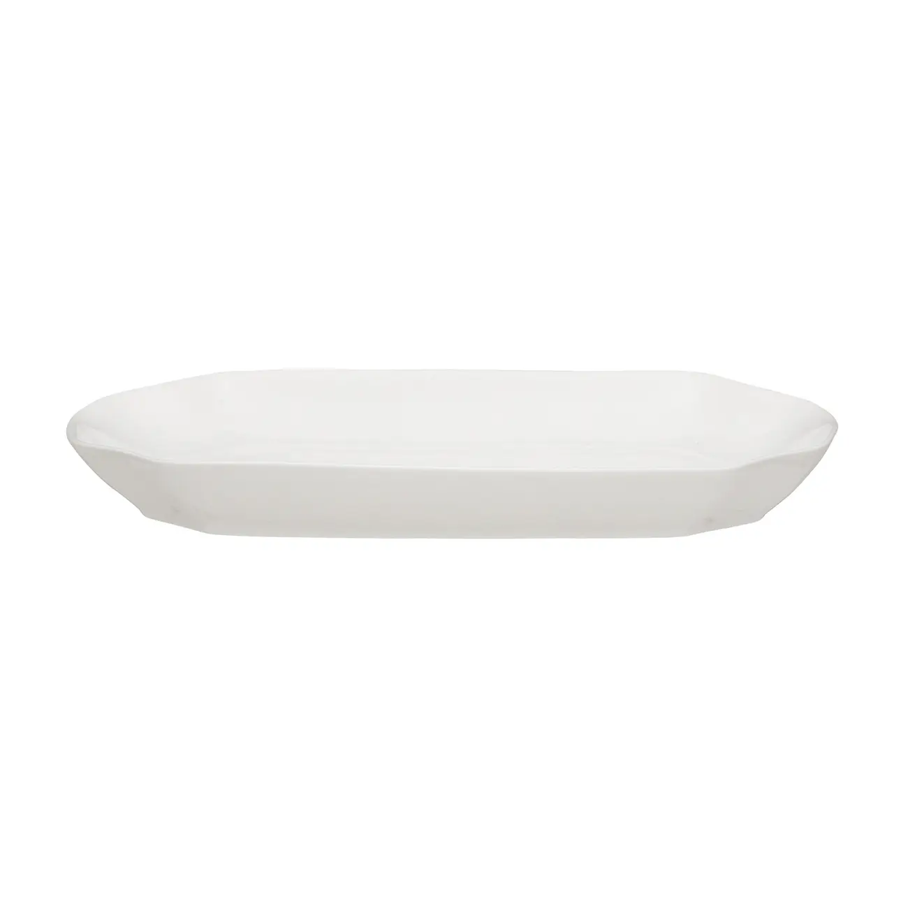 TRAVESSA REFRATÁRIA 27 CM X 16 CM LIZZY - BRANCO - Foto 1
