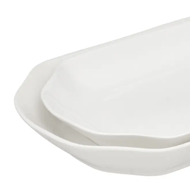 TRAVESSA REFRATÁRIA 27 CM X 16 CM LIZZY - BRANCO - Foto 6