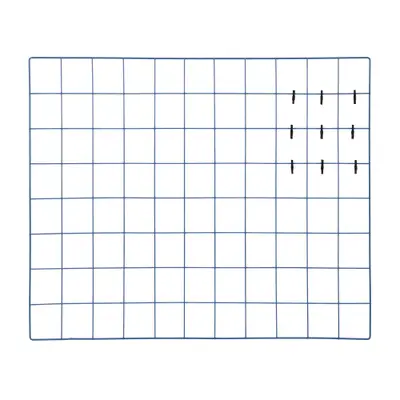 MEMORY-BOARD 60 CM X 50 CM GITTER